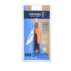 Couteau de poche Outdoor taille N°8 lame en acier orange - 8,5 cm